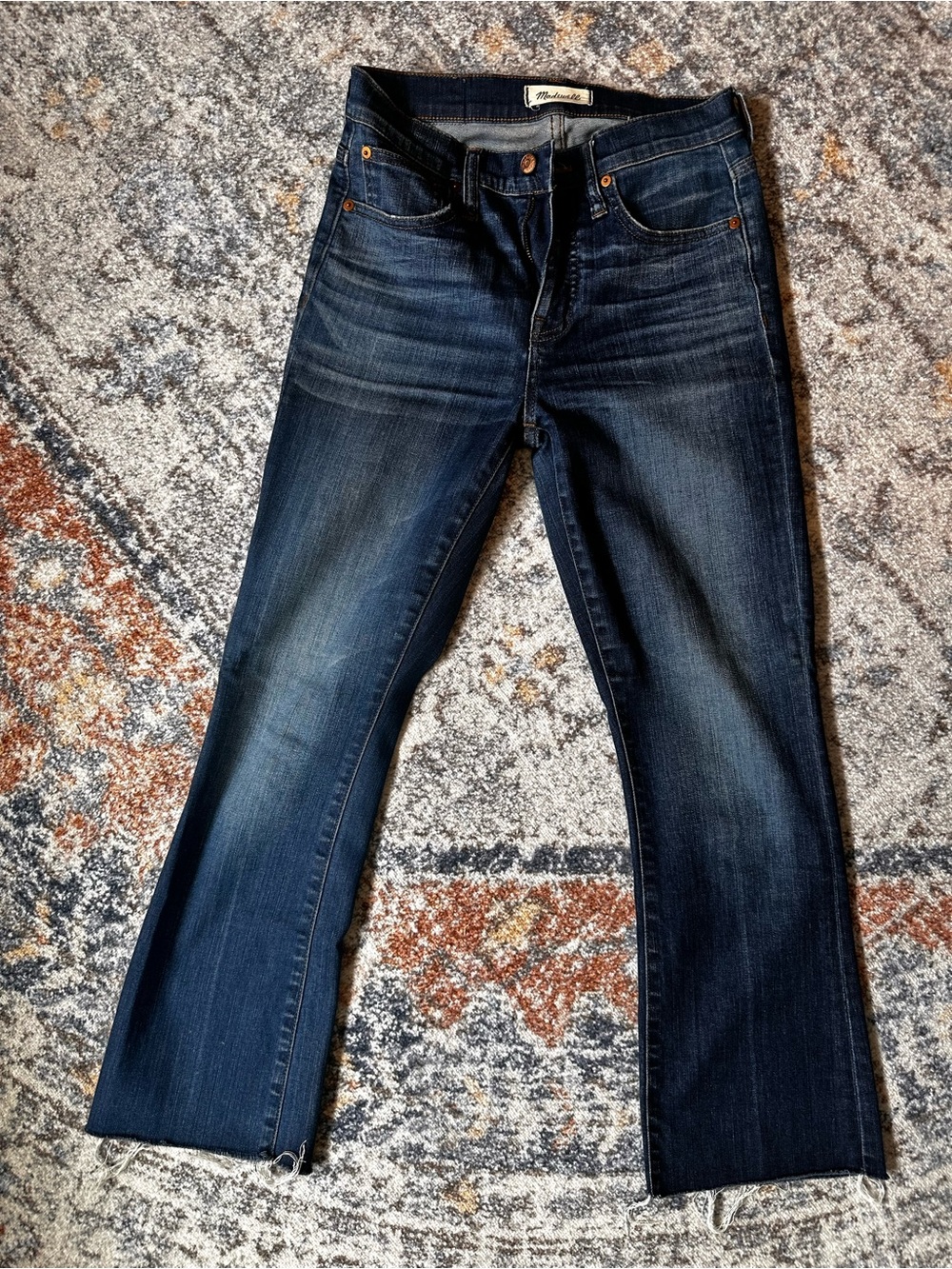 Madewell Cali Demi Boot Flare Jeans